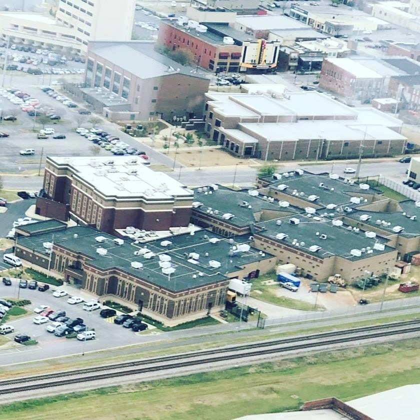 Overhead View of Jail Complex